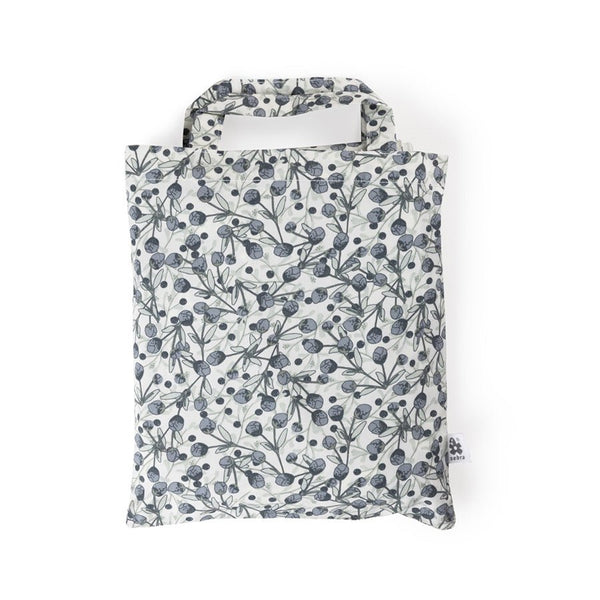 Sebra Baby sengetøj, blue olive