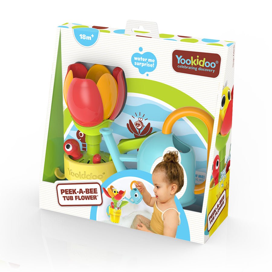 Yookidoo Peek - A - Bee, Blomst Til Badekarret