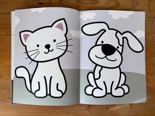 Aufgaben - und malbuch für kinder ab 2 jahre