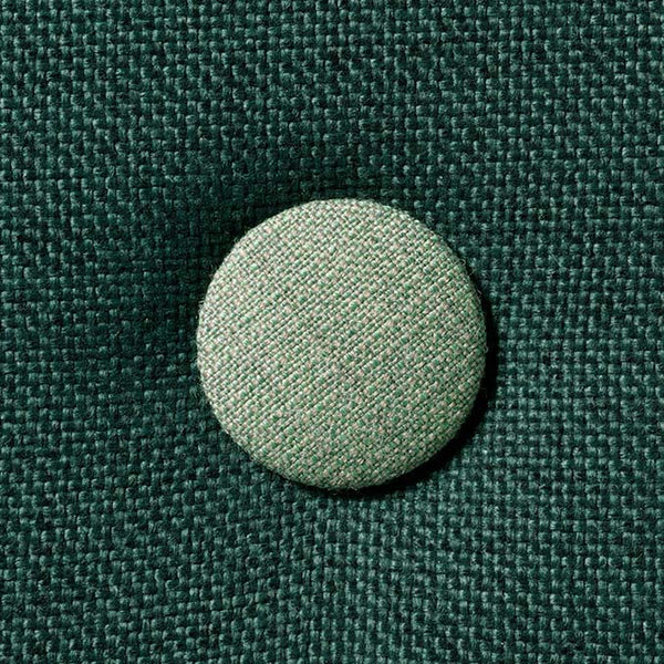 by KlipKlap 3 Fold sofa dyb grøn med lys grøn knap