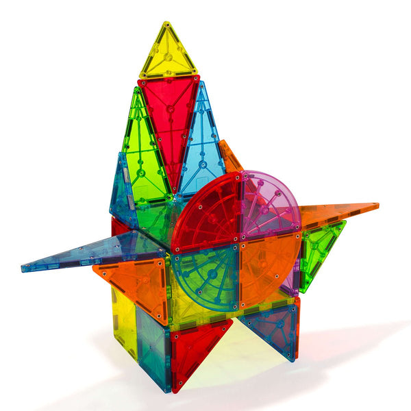 Magna - Tiles byggemagneter Metropolis, clear - 110 dele
