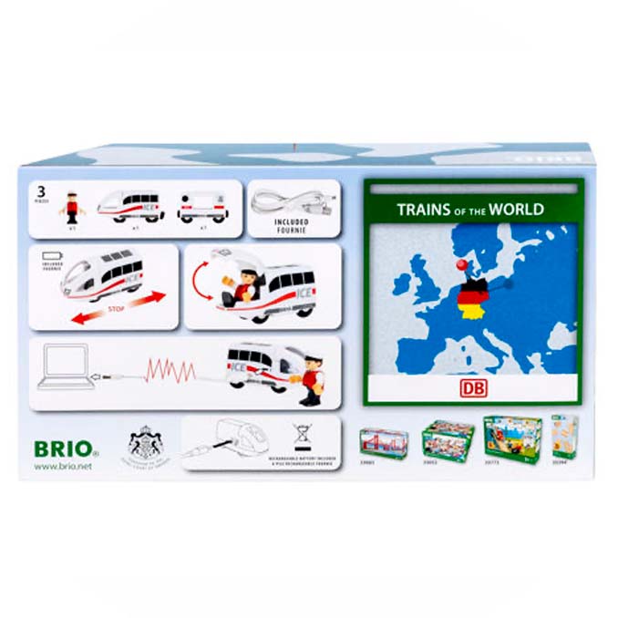 BRIO genopladeligt ICE - tog