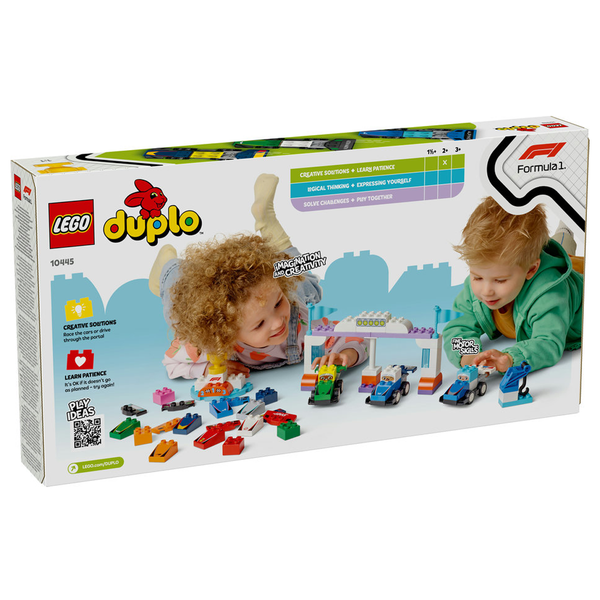 LEGO® DUPLO F1® - teams med racerbiler og kørere