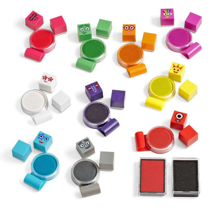 Numberblocks, Aktivitetssæt Med Stempler