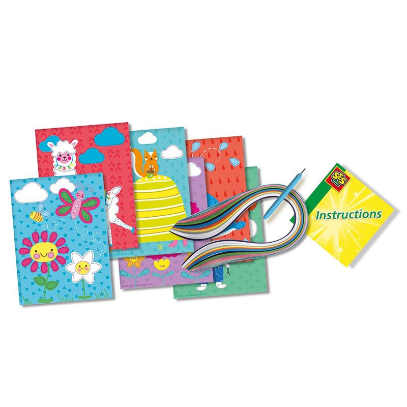 SES Creative, Lav kort med quilling