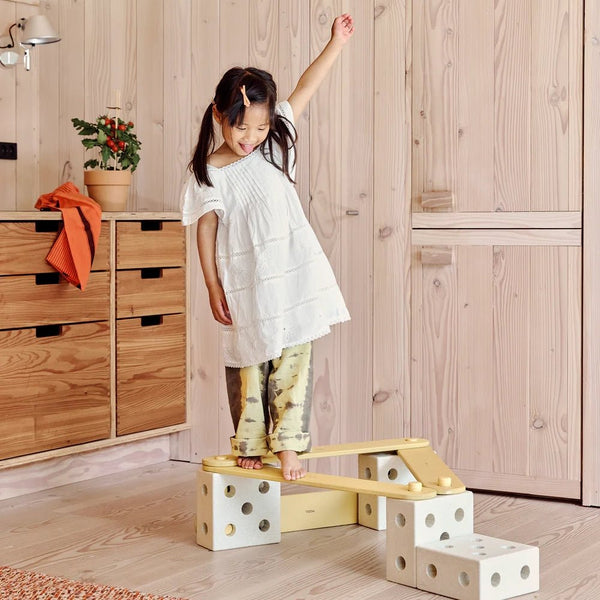 MODU Balancebane 17 Dele, Sand Grey/Honey Yellow