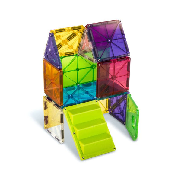 Magna - Tiles byggemagneter, House clear - 28 dele