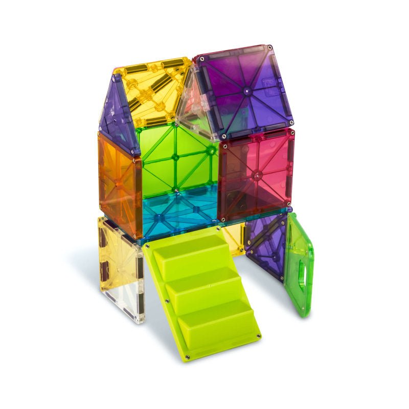 Magna - Tiles byggemagneter, House clear - 28 dele