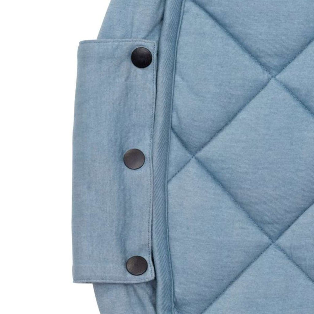 2-I-1 Noomad Dusty Blue Legetæppe & Organizer