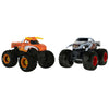 Mechanix 2er-Pack Baue Deinen eigenen Monstertruck mit Zombie & El Toro Loco