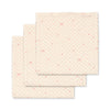 3er-Pack Musselin-Stoffwindeln Cherry Dot