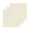 3er-Pack Musselin Stoffwindeln Lemon Dot