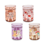 4-pak Glitter Kop i Multi Glitter