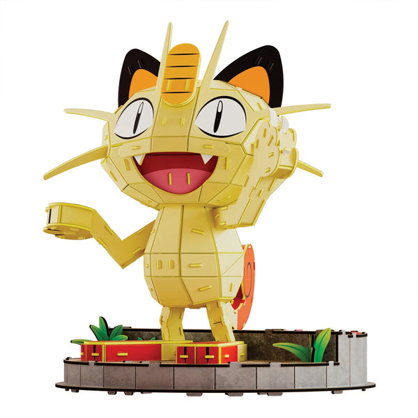 4D Puslespil med Pokemon Meowth (24 cm)