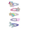 5er-Pack Haarspangen Mini Unicornland