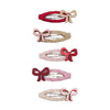 5er-Pack Haarspangen Mini Cutesy Bow