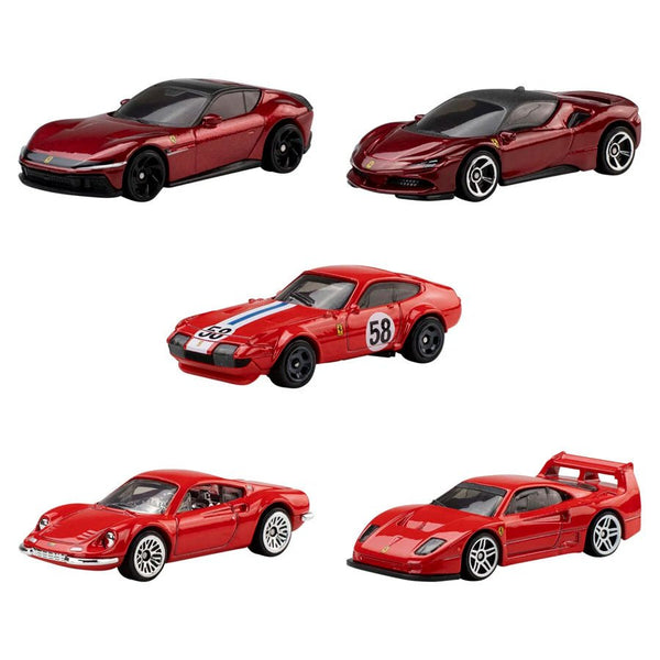 5 - pak Ferrari i 1:64