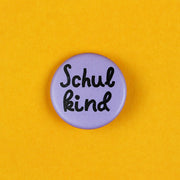 Button Schulkind - Flieder