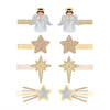 8er-Pack Haarclips Sparkle Angel