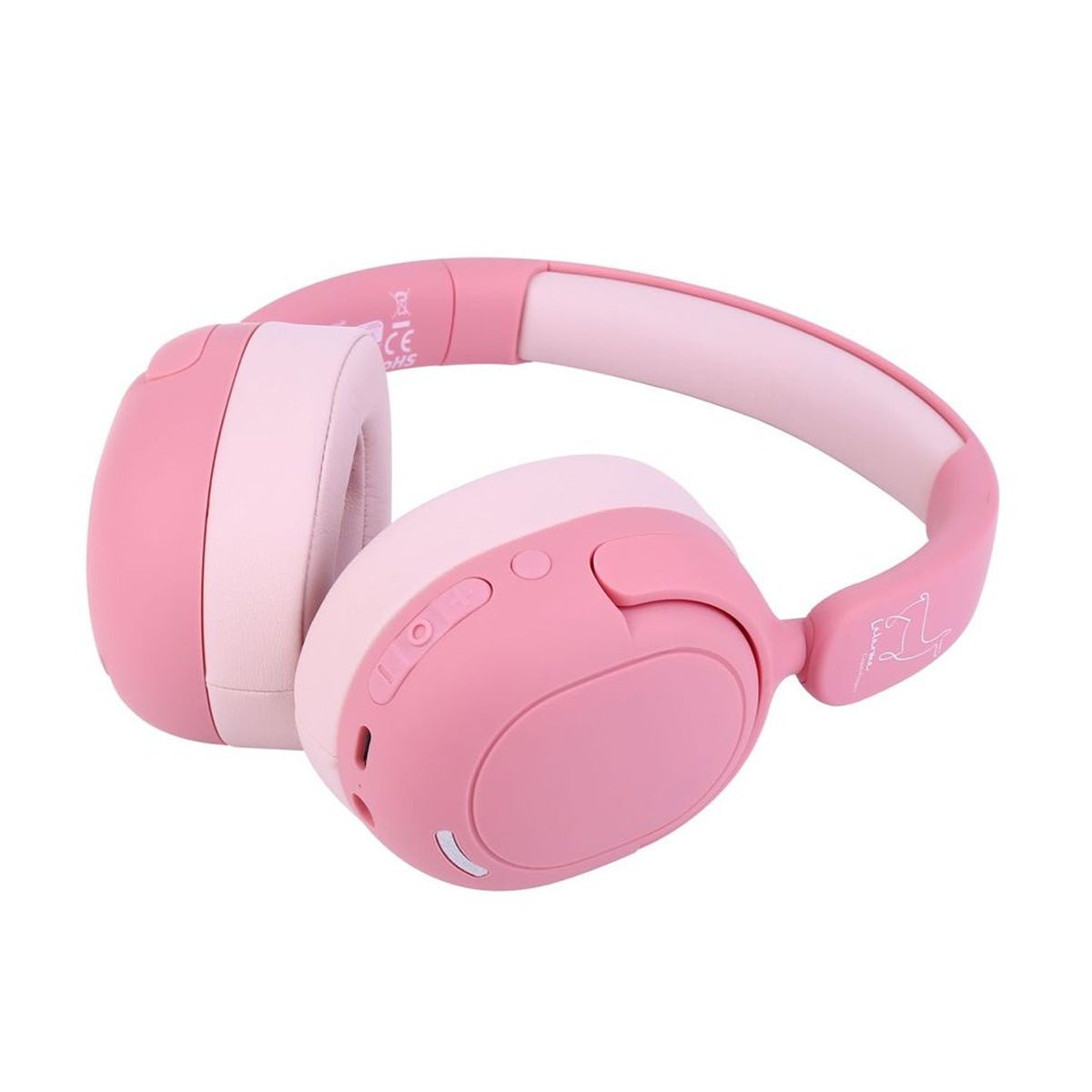 ANC Hybrid Hovedtelefoner i Rose