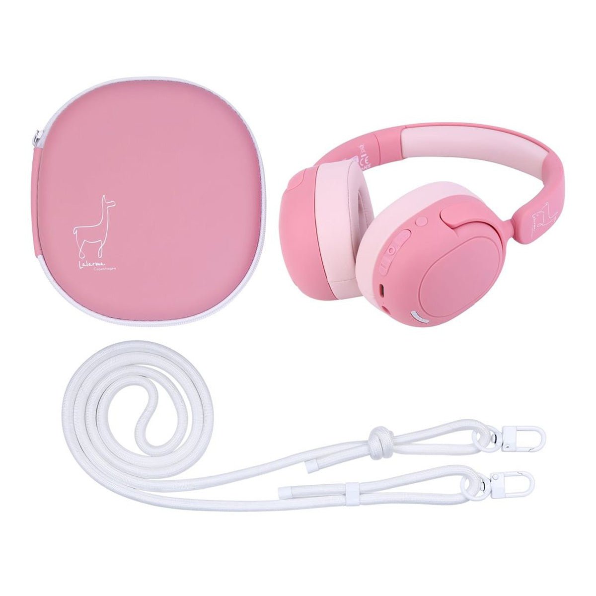 ANC Hybrid Hovedtelefoner i Rose