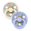 2-er-Pack Farbe Liberty Chloe Meadow Schnuller Elfenbein / Hush (Größe 2)