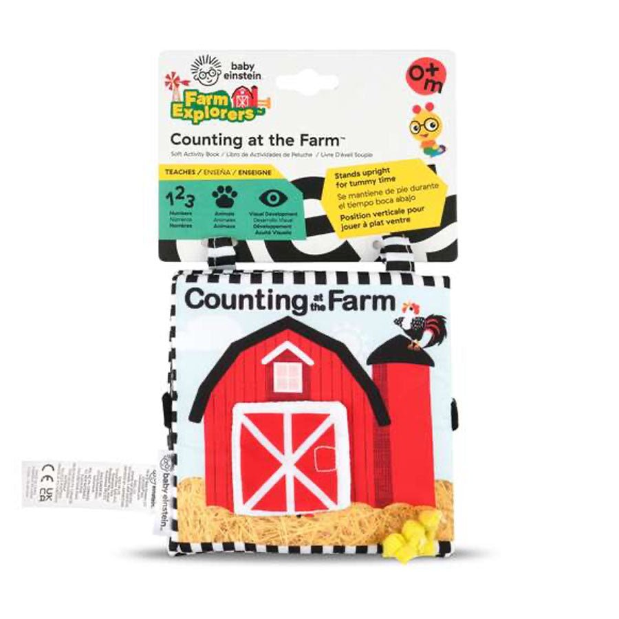 Baby Einstein Counting at the Farm™ Blød Aktivitetsbog