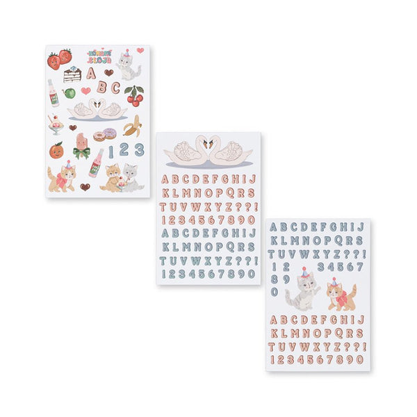 Back to School Stickers i Swan
