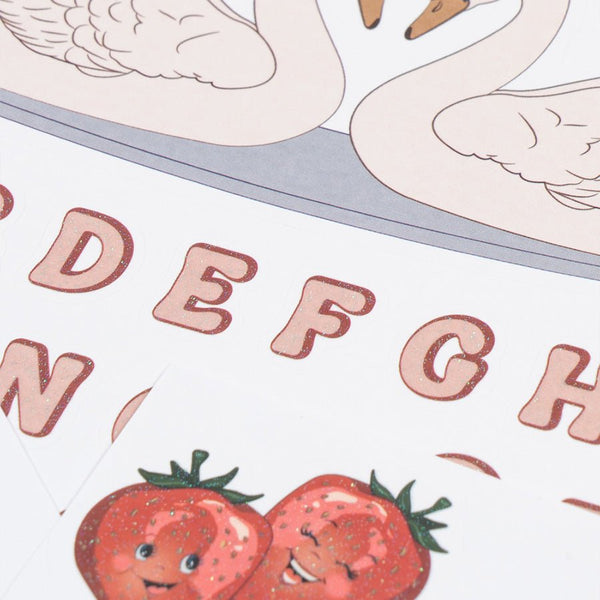 Back to School Stickers i Swan