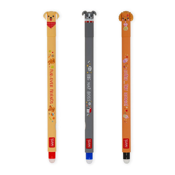 Back to School Viskbar Gelpen 3-Pak
