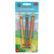 Back to School Viskbar Gelpen 3-Pak