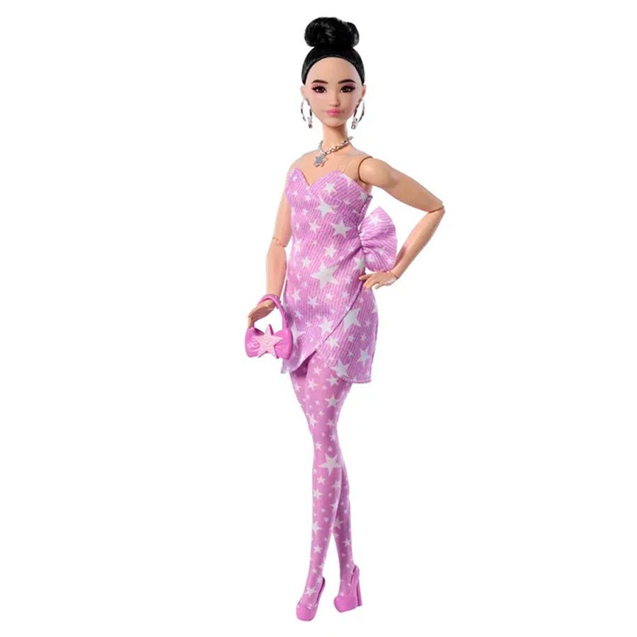 Barbie Deluxe Style Pink Denim, Star Wrap Asian