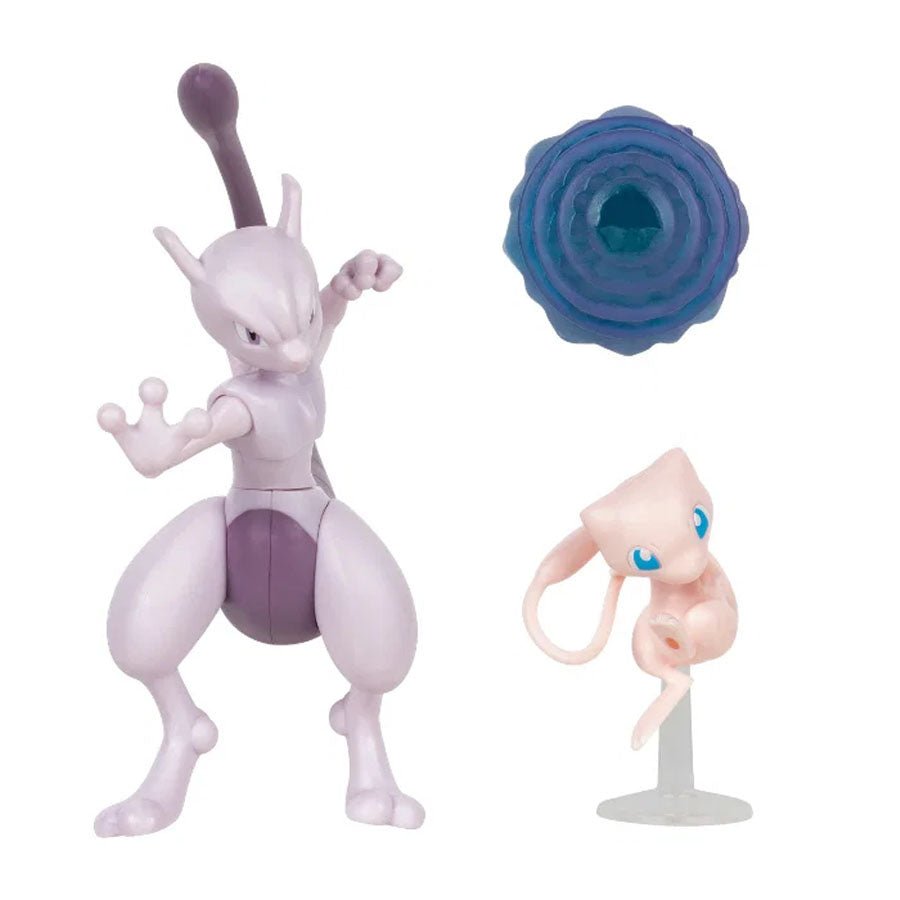 Battle Figure med Mew og Mewtwo