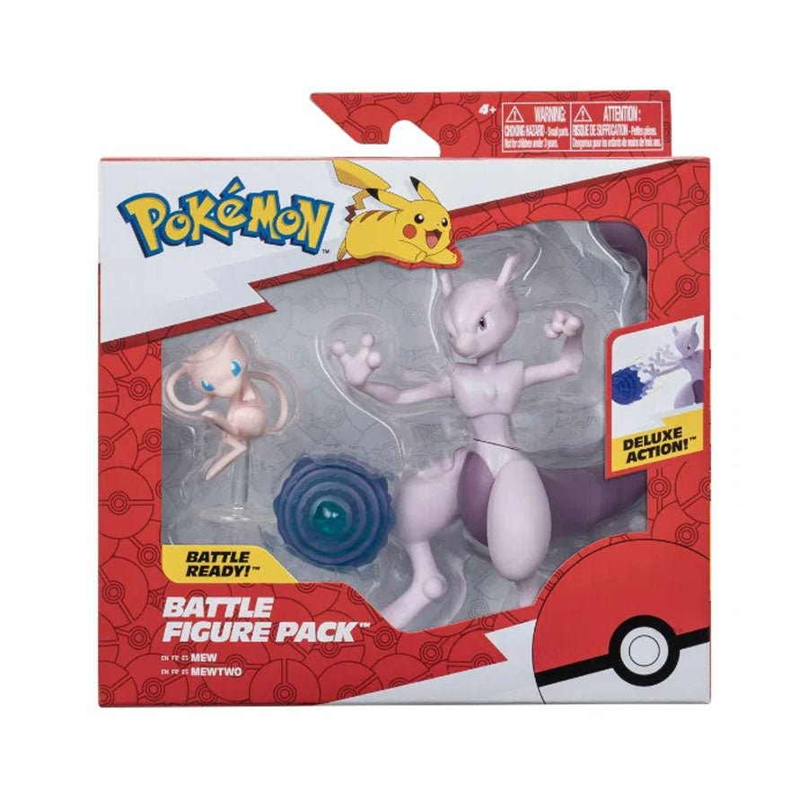 Battle Figure med Mew og Mewtwo