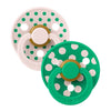 2-er-Pack Studio-Schnuller Polka Petal / Cactus (Gr. 2)