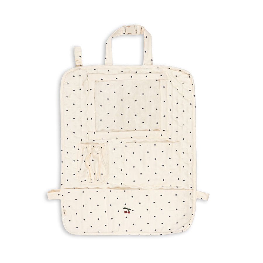 Bil Organizer i Navy Dot