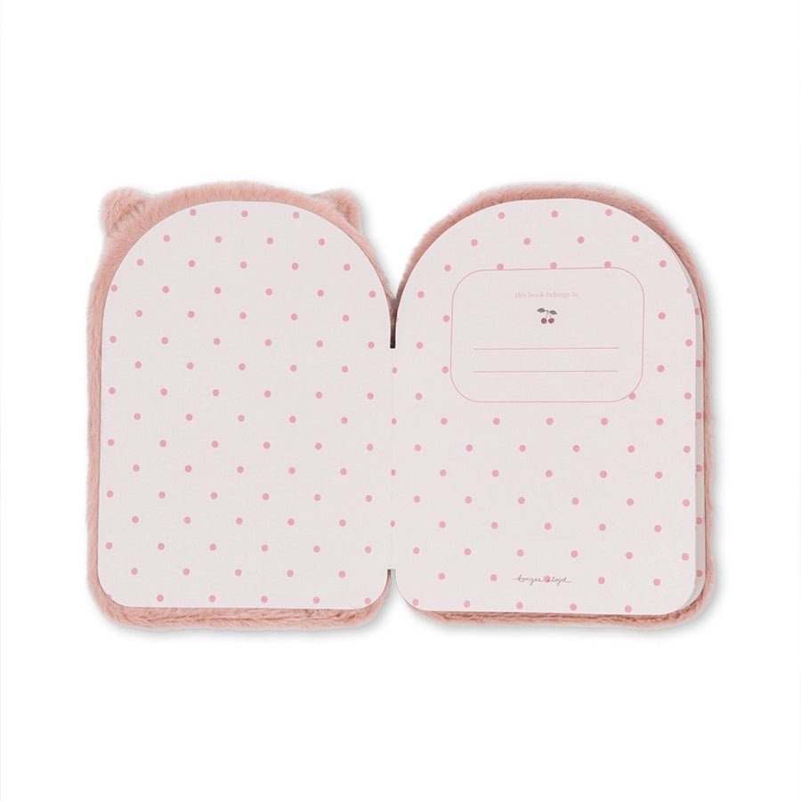Blød Notesbog i Rosa Pink