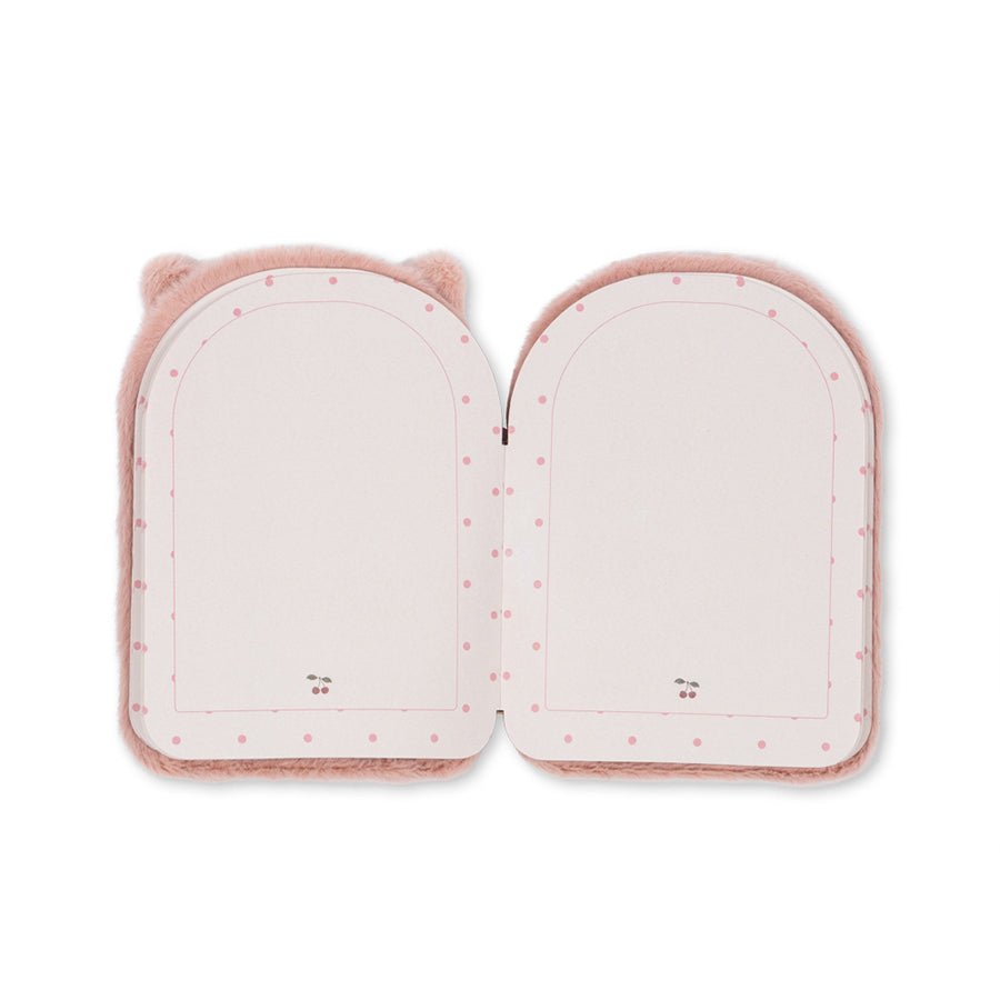 Blød Notesbog i Rosa Pink