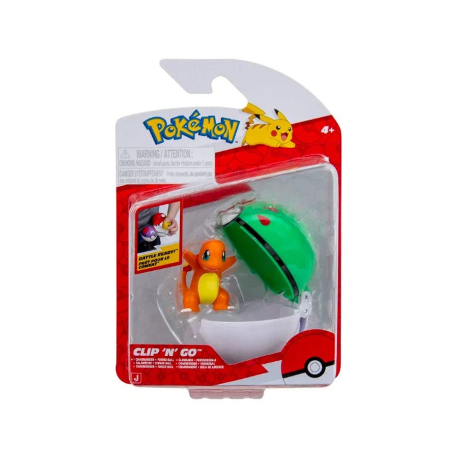 Clip N' Go Charmander i Friend Ball
