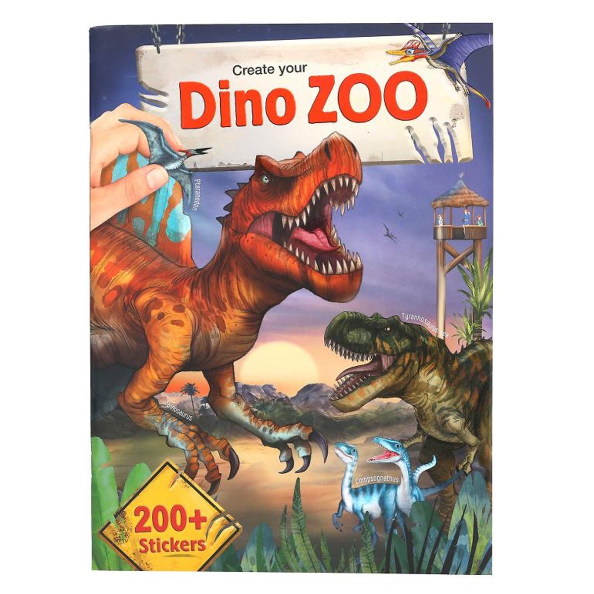 Create Your Dino World Zoo Aktivitetsbog