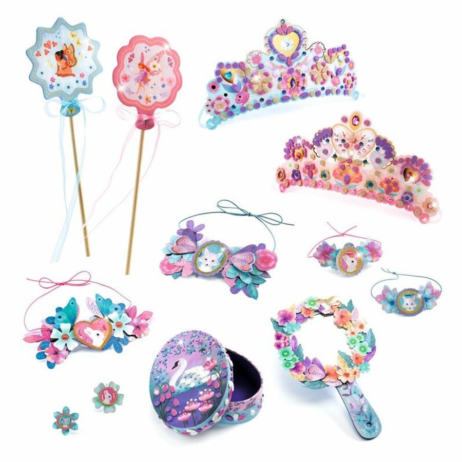 DIY Æske med Prinsesseaktiviteter