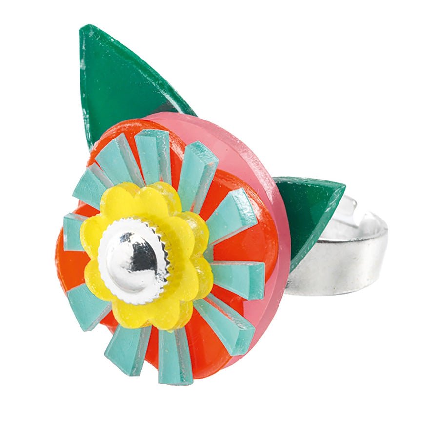 Artistic Plastic DIY Smykkesæt med Ringe