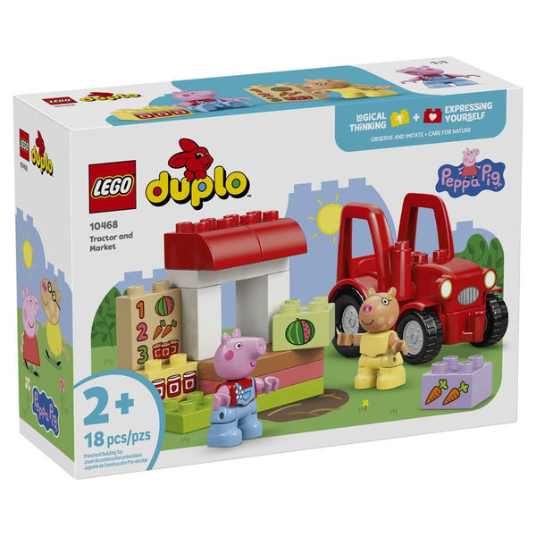 DUPLO Traktor og Marked med Gurli Gris