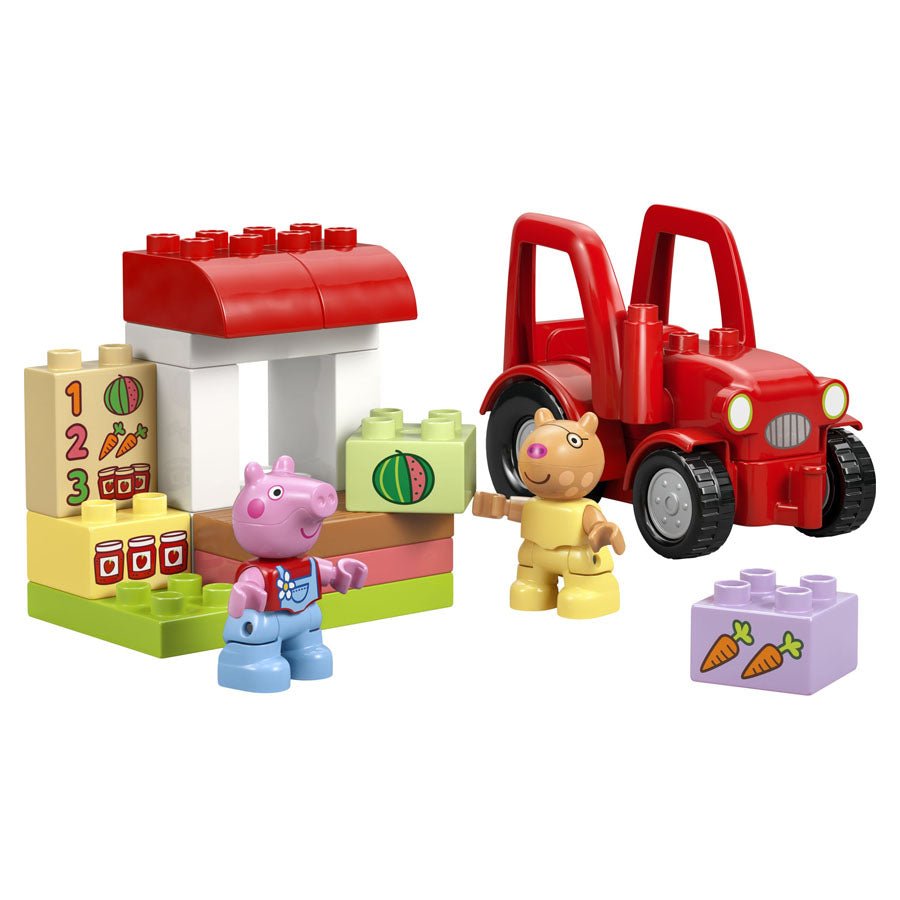 DUPLO Traktor og Marked med Gurli Gris