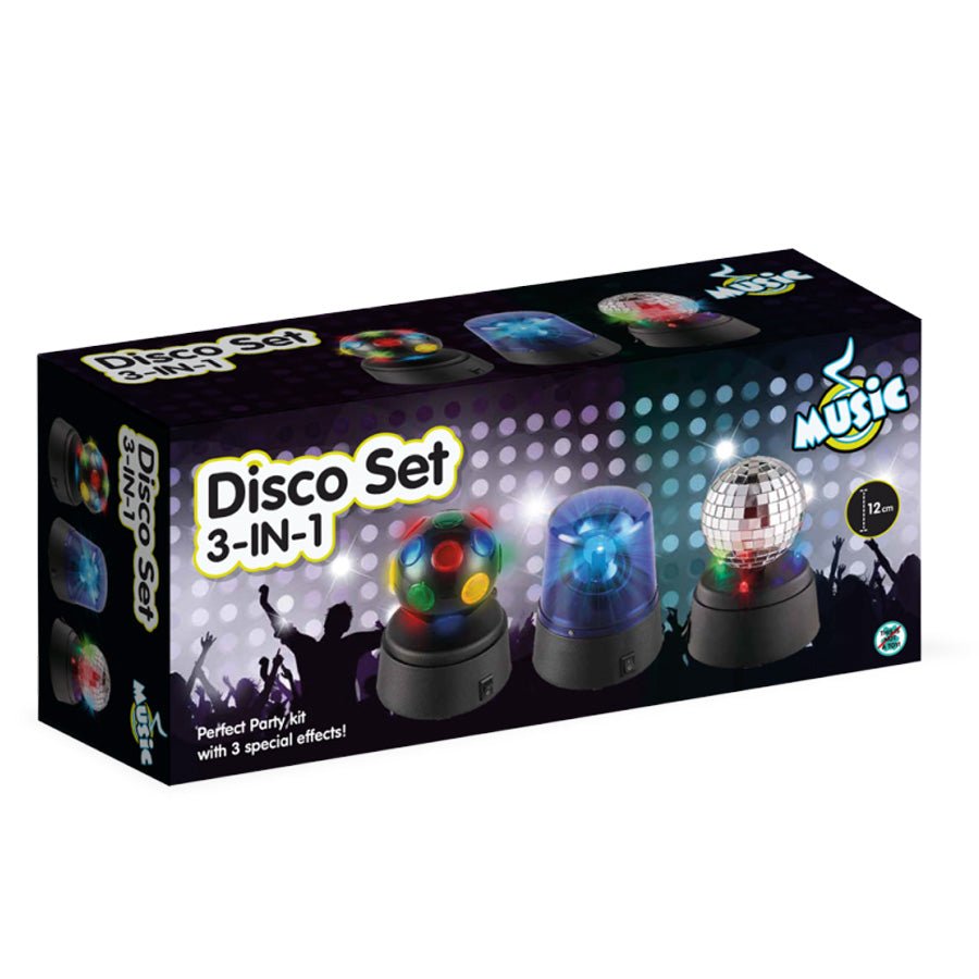 Disko Sæt 3 i 1