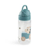 Trinkflasche mit Strohhalm Tiny Farm Blau (350 ml)
