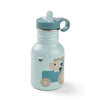 Trinkflasche aus Edelstahl Tiny Farm blau (350 ml)