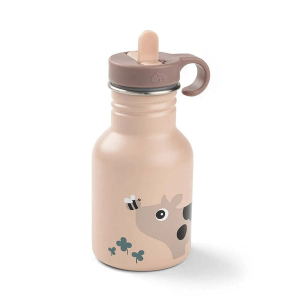 Done by Deer Drikkeflaske I Rustfrit Stål 350 ML, Tiny Farm Powder