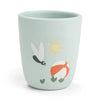 Kleine Silikontasse Playground Blue