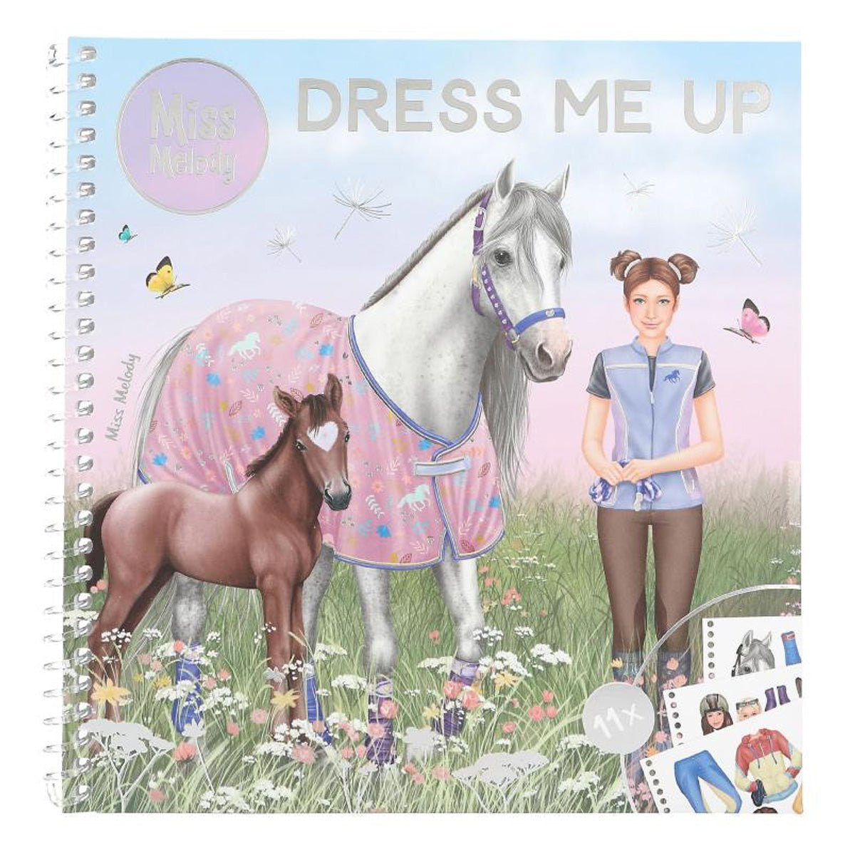 Dress Me Up Stickersbog